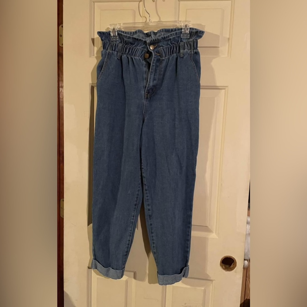 Forever 21 Blue Straight Leg Jeans